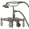 Kingston Brass CC423T Vintage Wall Mount Tub Filler with Adjustable Centers - Affordable Cheap Freestanding Clawfoot Bathtubs Tub