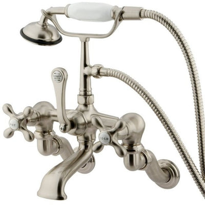 Kingston Brass CC463T Vintage Wall Mount Tub Filler with Adjustable Centers - Affordable Cheap Freestanding Clawfoot Bathtubs Tub