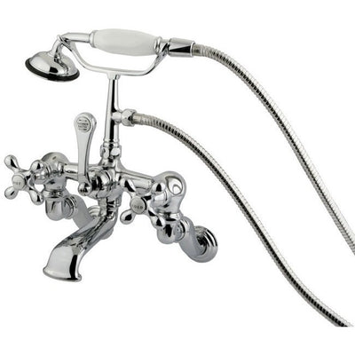 Kingston Brass CC463T Vintage Wall Mount Tub Filler with Adjustable Centers - Affordable Cheap Freestanding Clawfoot Bathtubs Tub