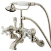 Kingston Brass CC465T Vintage Wall Mount Tub Filler with Adjustable Centers - Affordable Cheap Freestanding Clawfoot Bathtubs Tub