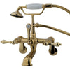 Kingston Brass CC51T Vintage Wall Mount Tub Filler with Adjustable Centers - Affordable Cheap Freestanding Clawfoot Bathtubs Tub