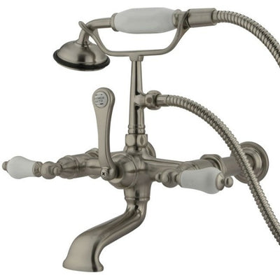 Kingston Brass CC543T Vintage 7" Wall Mount Tub Filler - Affordable Cheap Freestanding Clawfoot Bathtubs Tub