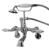 Kingston Brass CC55T Vintage Wall Mount Tub Filler with Adjustable Centers - Affordable Cheap Freestanding Clawfoot Bathtubs Tub