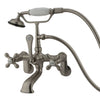 Kingston Brass CC57T Vintage Wall Mount Tub Filler with Adjustable Centers - Affordable Cheap Freestanding Clawfoot Bathtubs Tub