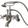 Kingston Brass CC59T Vintage Wall Mount Tub Filler with Adjustable Centers - Affordable Cheap Freestanding Clawfoot Bathtubs Tub