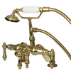 Kingston Brass CC619T Vintage Deck Mount Tub Filler with Adjustable Centers - Affordable Cheap Freestanding Clawfoot Bathtubs Tub