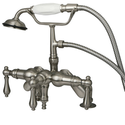 Kingston Brass CC619T Vintage Deck Mount Tub Filler with Adjustable Centers - Affordable Cheap Freestanding Clawfoot Bathtubs Tub