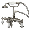 Kingston Brass CC621T Vintage Deck Mount Tub Filler with Adjustable Centers - Affordable Cheap Freestanding Clawfoot Bathtubs Tub