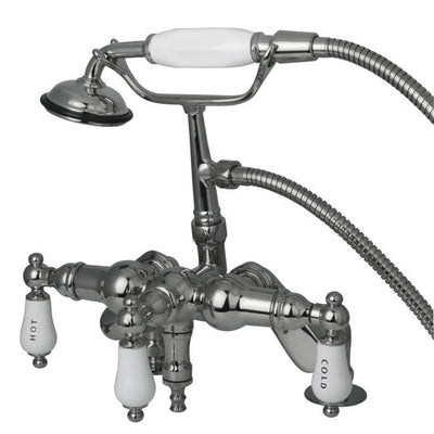 Kingston Brass CC623T Vintage Deck Mount Tub Filler with Adjustable Centers - Affordable Cheap Freestanding Clawfoot Bathtubs Tub