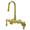 Kingston Brass CC81T Vintage Wall Mount Tub Filler with Adjustable Centers - Affordable Cheap Freestanding Clawfoot Bathtubs Tub