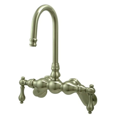 Kingston Brass CC81T Vintage Wall Mount Tub Filler with Adjustable Centers - Affordable Cheap Freestanding Clawfoot Bathtubs Tub