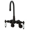 Kingston Brass CC85T Vintage Wall Mount Tub Filler with Adjustable Centers - Affordable Cheap Freestanding Clawfoot Bathtubs Tub