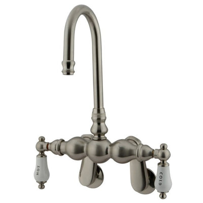 Kingston Brass CC85T Vintage Wall Mount Tub Filler with Adjustable Centers - Affordable Cheap Freestanding Clawfoot Bathtubs Tub
