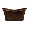 Barclay Products Carwyn Copper Dbl Slipper,72" - Affordable Cheap Freestanding Clawfoot Bathtubs Tub