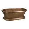Barclay Products Somerset Dbl Roll Top, w/ Base - Affordable Cheap Freestanding Clawfoot Bathtubs Tub
