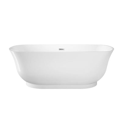 Barclay - Celeste 67" Acrylic Tub with Integral Drain and Overflow - ATDN67IG