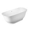 Barclay - Celeste 67" Acrylic Tub with Integral Drain and Overflow - ATDN67IG