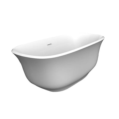 Barclay - Ceres 59" Acrylic Tub with Integral Drain and Overflow - ATDN59IG