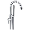 ANZZI Kros Series FS-AZ0025 2-Handle Freestanding Claw Foot Tub Faucet with Hand Shower