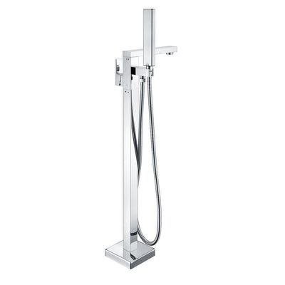 ANZZI Dawn Series FS-AZ0028 2-Handle Freestanding Claw Foot Tub Faucet with Hand Shower