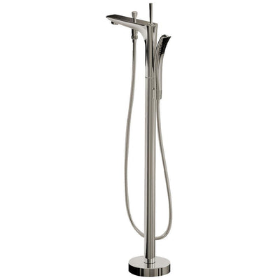 ANZZI Kase Series FS-AZ0029 1-Handle Freestanding Claw Foot Tub Faucet with Hand Shower