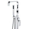 ANZZI Yosemite Series FS-AZ0050 2-Handle Claw Foot Tub Faucet with Hand Shower