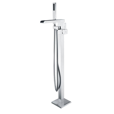 ANZZI Union Series FS-AZ0059 2-Handle Claw Foot Tub Faucet with Hand Shower