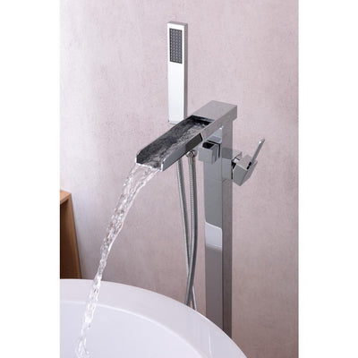 ANZZI Union Series FS-AZ0059 2-Handle Claw Foot Tub Faucet with Hand Shower