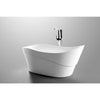 ANZZI Kahl Series FT-AZ094 5.58 ft. Freestanding Bathtub in White
