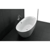 ANZZI Adze Series FT-AZ107 5.9 ft. Freestanding Bathtub in White
