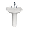 Barclay Karla 550 Pedestal Lavatory Bathroom Sink 8 inch faucet
