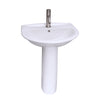 Barclay Karla 605 Pedestal Lavatory Bathroom Sink single hole faucet