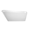 Barclay - Marakesh 68" Acrylic Slipper Tub with Integral Drain and Overflow - ATRSN68FEIG