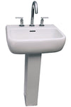 Barclay Metropolitan 520 Pedestal Lavatory Bathroom Sink 8 inch faucet