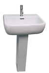 Barclay Metropolitan 520 Pedestal Lavatory Bathroom Sink single hole faucet