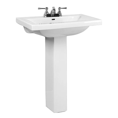 Barclay Mistral 650 Pedestal Lavatory Bathroom Sink 4 inch faucet