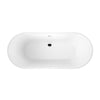 Barclay - Noreen 69" Acrylic Double Slipper Tub with Integrated Drain and Overflow - ATDSN69KIG