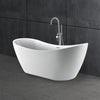 Barclay - Nyx 72" Acrylic Double Slipper Tub with Integral Drain and Overflow- ATDSN72IG