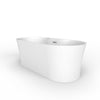 Barclay - Olmos 59" Acrylic Freestanding Tub with Integral Drain - ATOVN59AIG