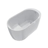 Barclay - Onyx 56" Acrylic Tub with Integral Drain and Overflow - ATOVN56FIG