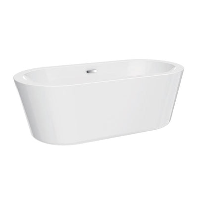Barclay - Opus 59" Acrylic Tub with Integrated Drain and Overflow - ATOVN59MFIG