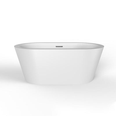 Barclay - Orlando 59" Acrylic Tub with Integral Drain and Overflow - ATOVN59LIG