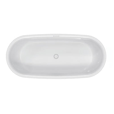 Barclay - Roosevelt 71" Acrylic Tub with Integral Drain and Overflow - ATOVN71FIG