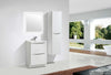 Moreno Bath Smile 24" Free Standing Vanity with Reinforced Acrylic Sink