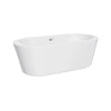 Barclay - Saville 66" Acrylic Tub with Integral Drain and Overflow - ATOVN66MFIG