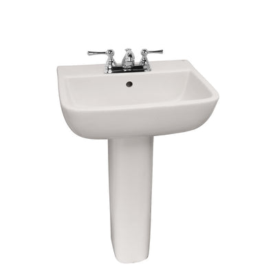 Barclay Series 600 Pedestal Lavatory Bathroom Sink 4 inch faucet