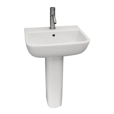 Barclay Series 600 Pedestal Lavatory Bathroom Sink single hole faucet