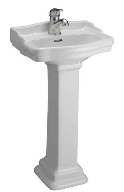 Barclay Stanford 460 Pedestal Lavatory Bathroom Sink single hole faucet
