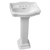 Barclay Stanford 460 Pedestal Lavatory Bathroom Sink 4 inch faucet