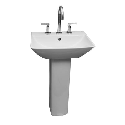 Barclay Summit Pedestal Lavatory 500 Bathroom Sink 8 inch faucet